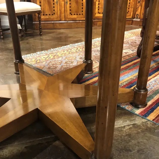 Brown 19th Century Italian Center Table For Sale - Image 8 of 12