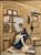 Historicism Porcelain Majolica Relief Image of a Mother with Children in a Room, 1890s For Sale - Image 6 of 13