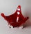 Red Large Fire-Red Murano Glass Potting Shell For Sale - Image 8 of 13