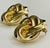 Large 1980s Runway Love Knot Earrings Pierced Sculptural Gold Tone Statement, A Pair For Sale - Image 4 of 10