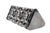Toothpick Holder in Embossed Silver in a Triangular Shape with a Lid for Opening For Sale - Image 10 of 10