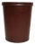 Vintage Industrial National Vulcanized Fibre Company "Vul-Cot" Waste Basket For Sale