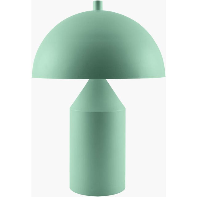 Rustic Elder Accent Table Lamp Green For Sale - Image 3 of 3