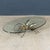 A rare and sculptural illuminating coffee table by henri fernandez, france, dating to circa 1970. This striking piece...
