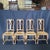 French Provincial French Provincial Dining Chairs With Pierced Back Splat and Rush Seats -Set of 4 For Sale - Image 3 of 12