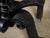 Black Pair of English Turn of the Century Iron Andirons with Foliage and Guilloches For Sale - Image 8 of 11