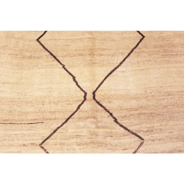 Mid 20th Century Nazmiyal Collection Vintage Persian Gabbeh Rug For Sale - Image 5 of 8