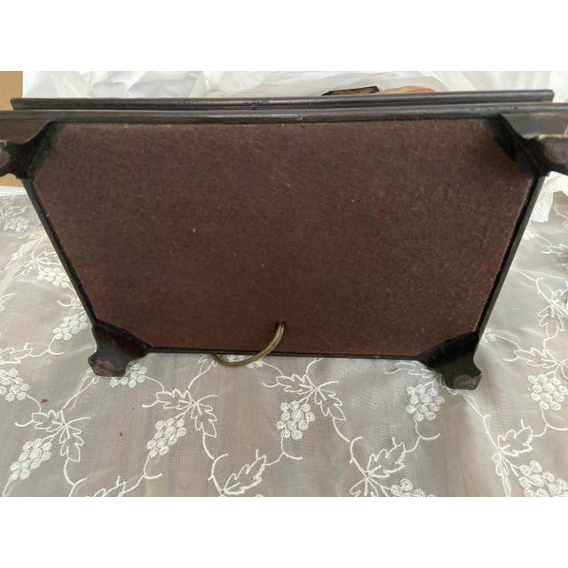 Mid 20th Century Foo Dog Guardian Lion Ceramic Asian Table Lamp For Sale - Image 12 of 13