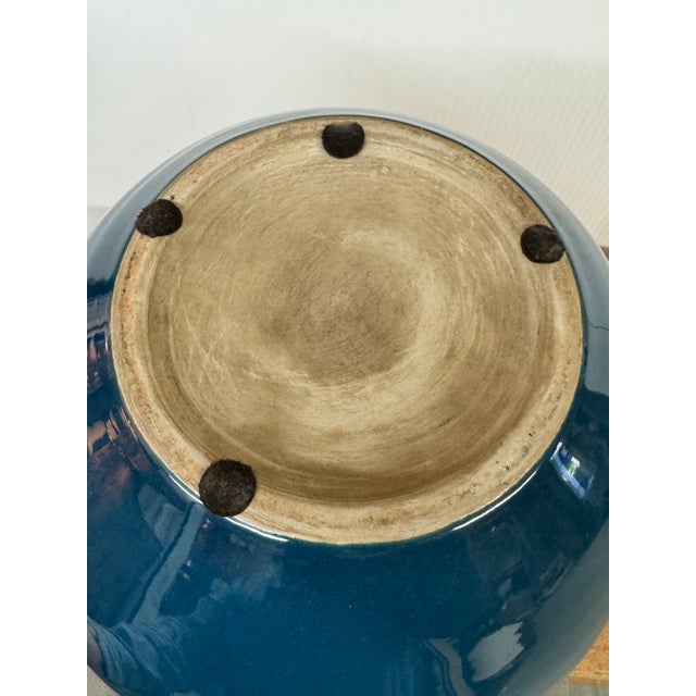 Martino Interiors Globular Ceramic Bottle Vase For Sale - Image 12 of 12