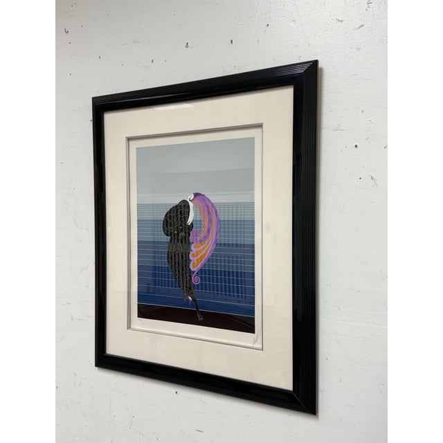 Design Plus Gallery presents "Beauty & the Beast" by Erté. This is a serigraph created in 1977 with a limited amount of...