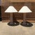 Terra Cota Banana Leaf Table Lamps - a Pair For Sale - Image 12 of 12