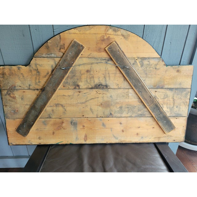 Antique ,Vintage Physican & Surgeon Street Sign For Sale - Image 4 of 6