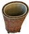 Wong Lee Crackle Porcelain Oval Ormolu Umbrella Stand From Neiman Marcus For Sale