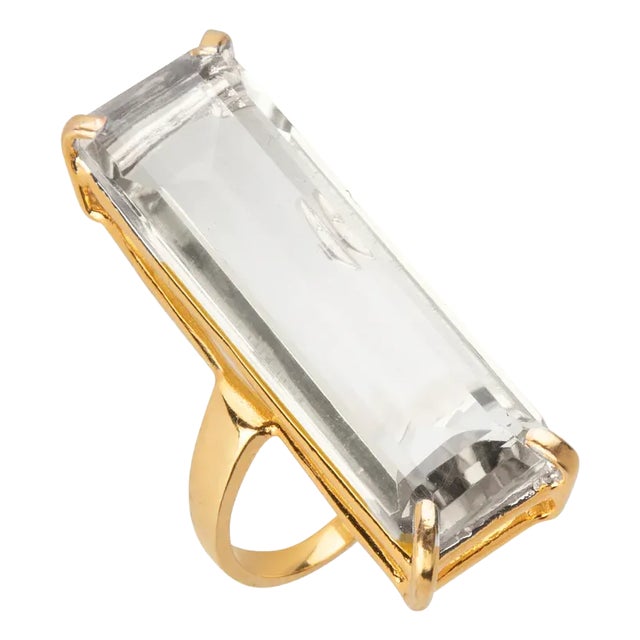 Lucille Ring, Gold, Size 9 For Sale