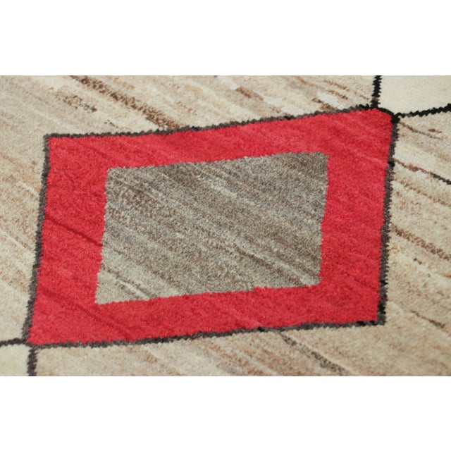 This vintage 3x6 Persian Gabbeh runner rug is the latest entry to Rug & Kilim’s curation of rare tribal pieces. Hand-...
