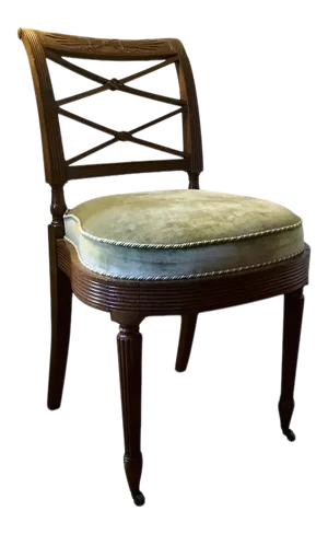 Antique Early 19th Century Duncan Phyfe American Federal Mahogany Chair