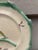 Longchamp 19th Century French Majolica Asparagus Plate Iris Longchamp For Sale - Image 4 of 6