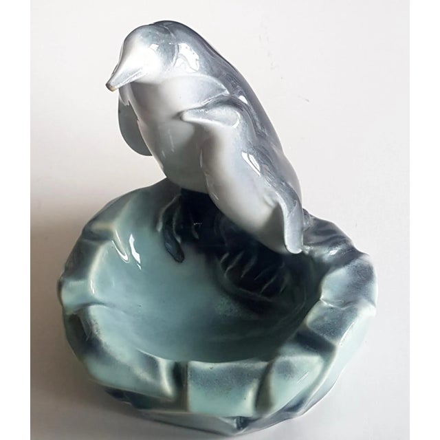 Ceramic Bowl with Pinguins by Ditmar Urbach For Sale - Image 3 of 5