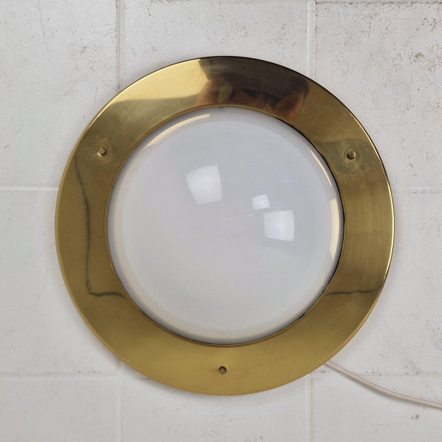 Azucena Model LSP6 Tommy Flush Mount attributed to Luigi Caccia Dominioni for Azucena, 1960s For Sale - Image 4 of 11