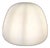 Art Deco German Ceiling Lamp with Opaque White Glass Shade from Brüne, 1930s For Sale
