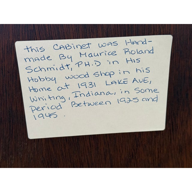 Gothic Revival Hand-Carved Walnut Cabinets/Side Tables - Pair For Sale - Image 12 of 12