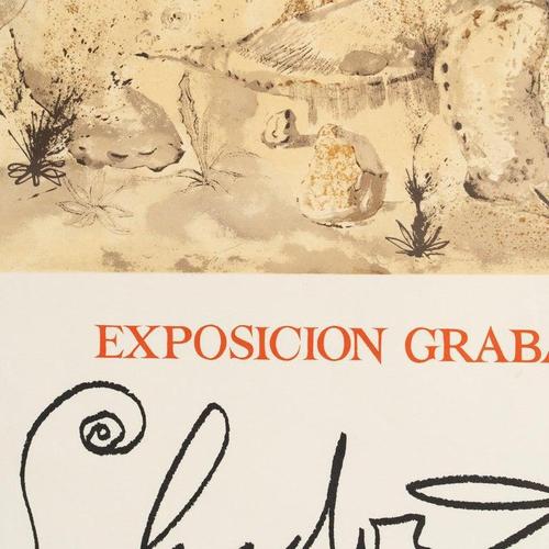 Limited Edition Framed Homage to Albrecht Dürer Poster after Salvador Dalí, 1970s For Sale - Image 8 of 13