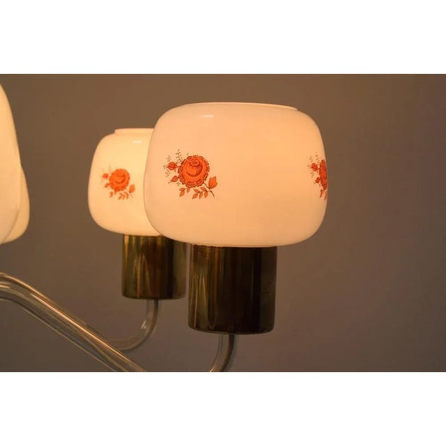 Mid-Century Chandelier from Kamenicky Senov, 1970s For Sale - Image 6 of 12