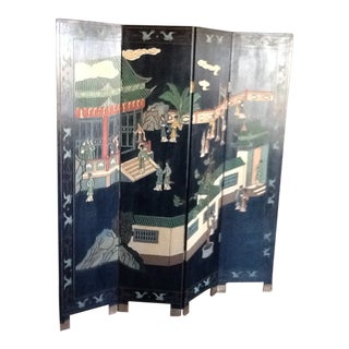 Chinese Dual-Sid Coromandel Screen For Sale