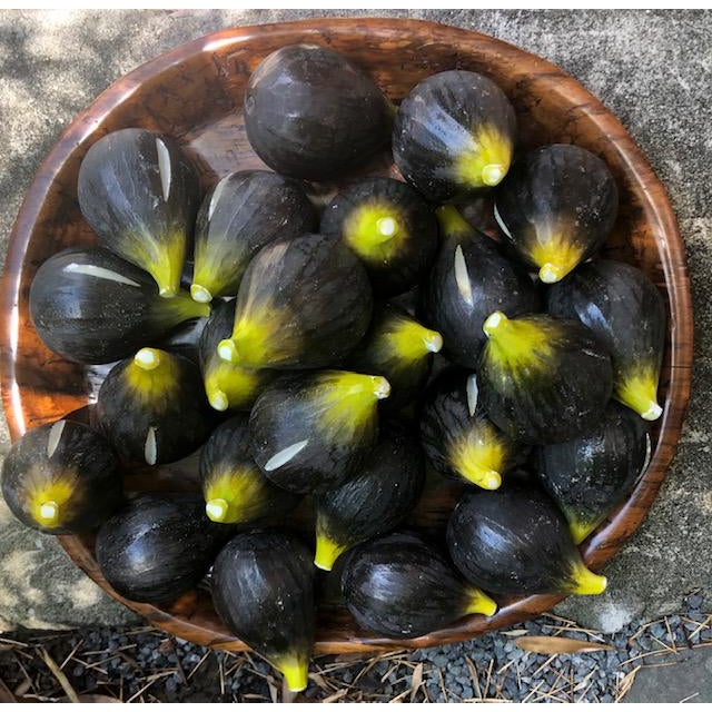 Old Italian Alabaster Stone "Fig" Fruit Chairish