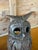 Brutalist Welded Metal Owl Sculpture Candle Holder Folk Art For Sale - Image 11 of 12