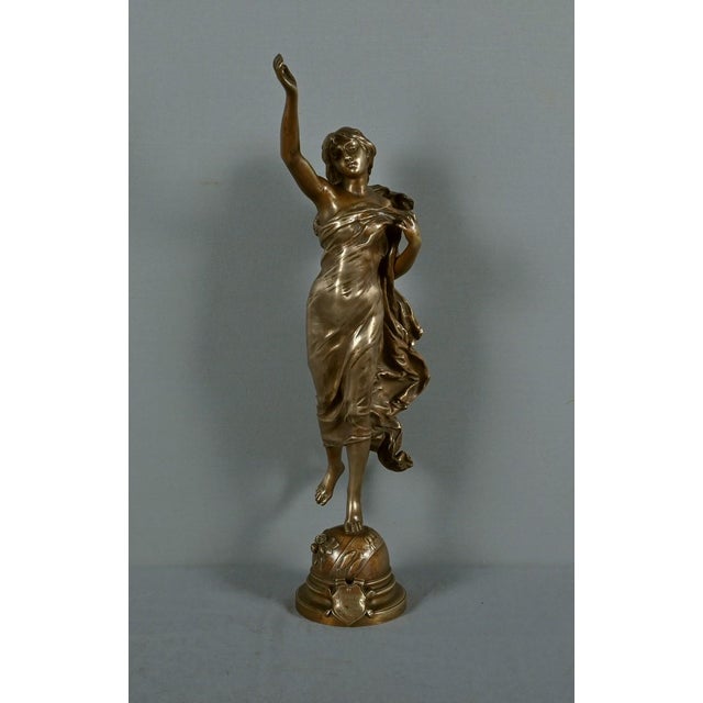 Gaudez, The Morning Star, Late 19th Century, Bronze For Sale - Image 5 of 18