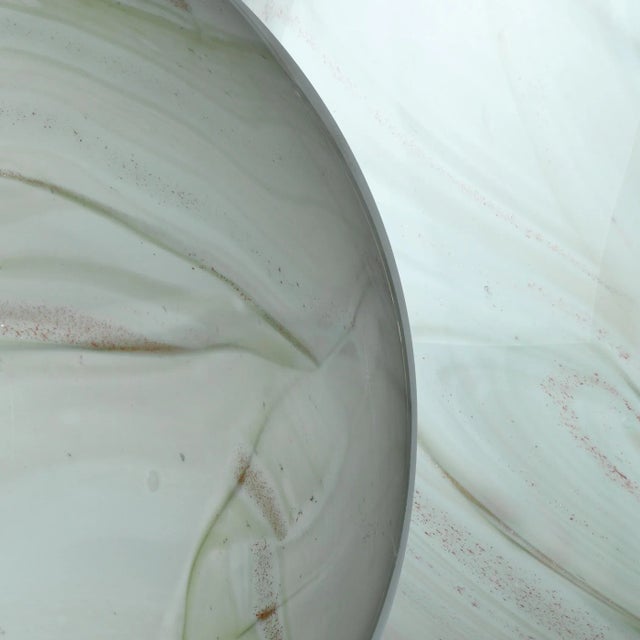 2020s Jamie Young Cosmos Glass Balls in Green - Set of 2 For Sale - Image 5 of 8