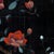 Paper 36" * H96"/Panel * 4ps, Black Chinese Bird-and-Flower Wallpaper, Bird-and-Flowe Wallpaper Mural, 4 Panels For Sale - Image 7 of 7