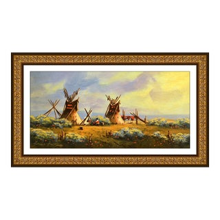 Late 20th Century Morning Chores, Heinie Hartwig For Sale