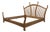 Studio Crafted Made King Size Maple Spindle Bed For Sale