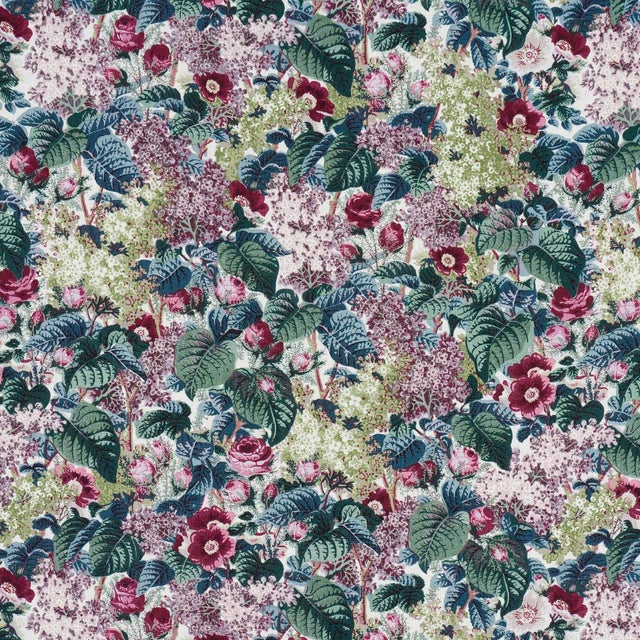 SAMPLE - Schumacher Flora's Fleurs In Plum For Sale