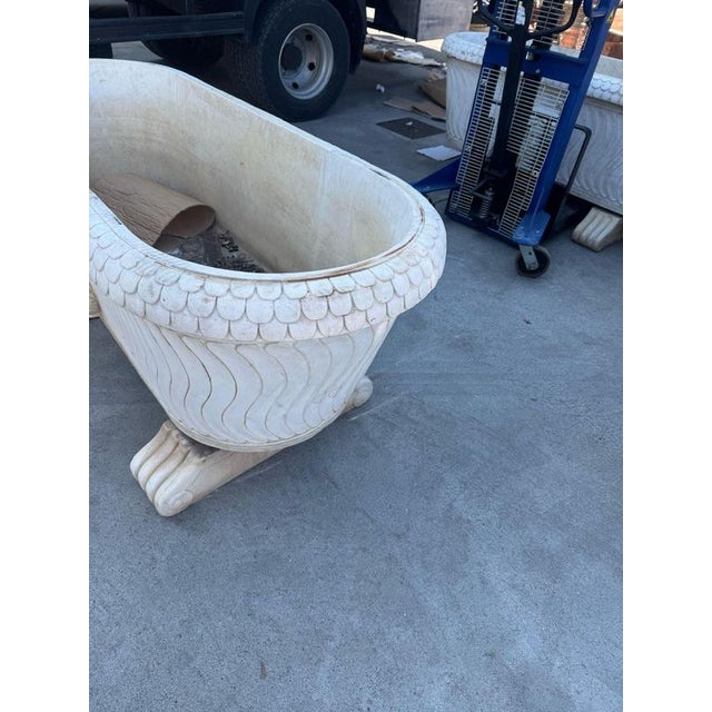 Gold 20th Century Italian Marble Bathtub, 1950s For Sale - Image 8 of 16