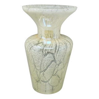 Vintage Italian Handcrafted Vase in Murano Glass by Maestro Del Vetro, 1970s For Sale