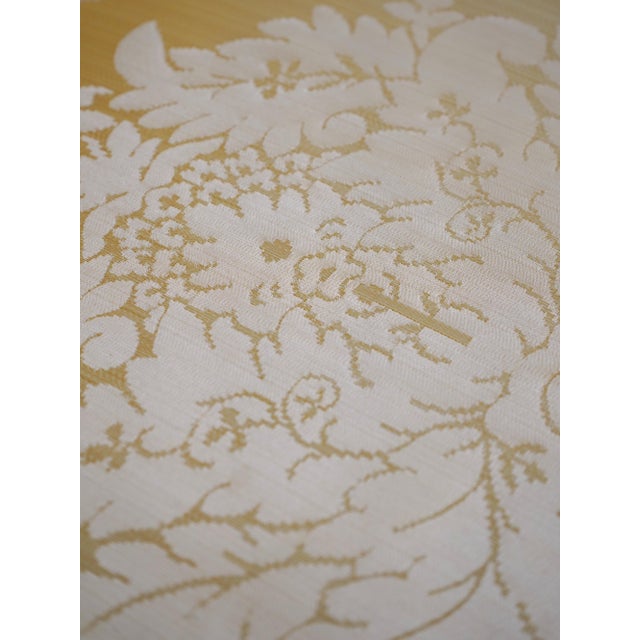 Kittinger Colonial Williamsburg Chippendale Style Damask Upholstered Side Chair For Sale - Image 12 of 18