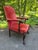 Mid 20th Century Louis XIV Style High Back Throne Style Open Armchair For Sale - Image 13 of 18