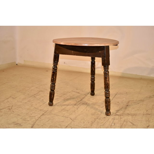 19th Century 19th Century Pine Cricket Table For Sale - Image 5 of 7
