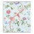 The House of Scalamandré Orienteaux Fabric, Rose & Blue on Glacier Blue For Sale