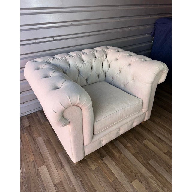 Restoration Hardware Kensington Chair For Sale In Los Angeles - Image 6 of 9