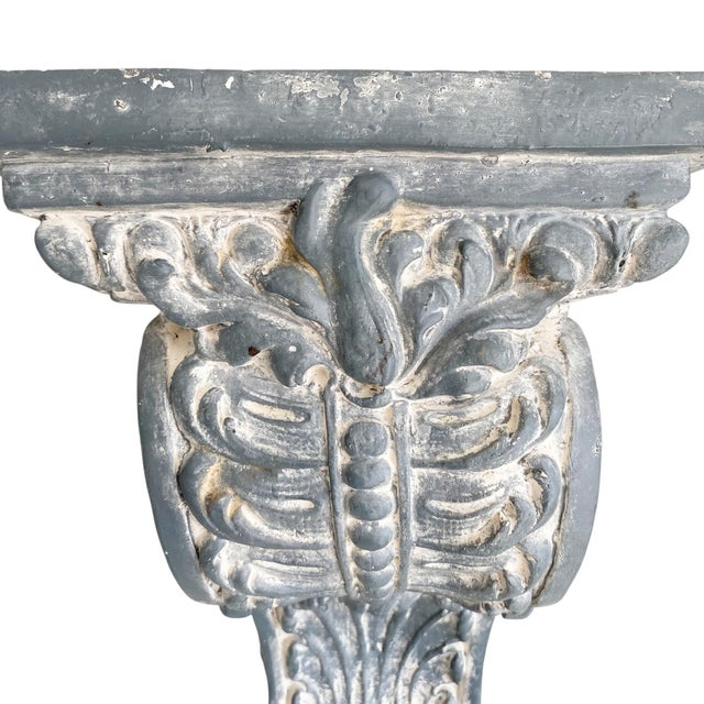 1990s Acanthus Leaf Extra Large Wall Hanging Corbel For Sale - Image 12 of 12