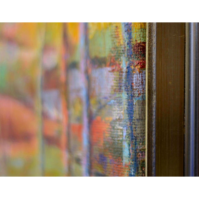 Alfonso Pragliola, Riflessi Boschivi Landscape, Mixed Media on Canvas, 2019 For Sale - Image 3 of 9