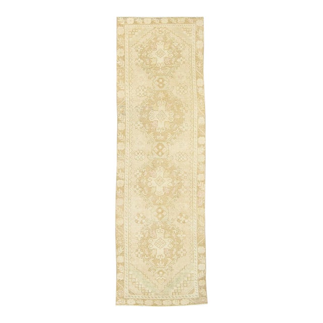 Turkish Anatolian Runner Rug 2'10" x 9'3" For Sale