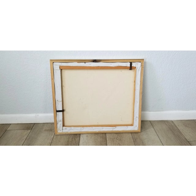 1970 Frank Walcutt Mixed Media Collage Abstract Painting/ Sold For Sale - Image 11 of 12