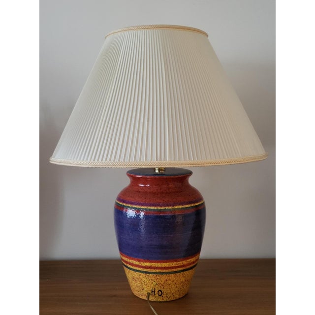 Ceramic Lamp by Hubert Olivier, France, 1980 For Sale - Image 16 of 17