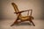 Brown Vladimir Kagan Lounge Chair in Brazilian Rosewood & Velvet, Brazil, 1958 For Sale - Image 8 of 18
