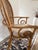 Vintage Indonesian Rattan & Glass Dining Set – 5 Piece Beautiful vintage dining set in the style of P.T. Fendi Mungil...